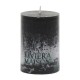 Pillar Candle Eco Black 7x10